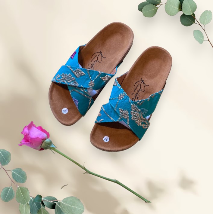 Sandaletten Malini Slim Toska